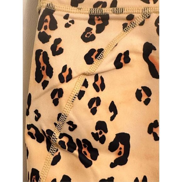 Fabletics- Small PowerHold, High-Waisted 7/8 Legging -  Desert Leopard - Picture 10 of 16